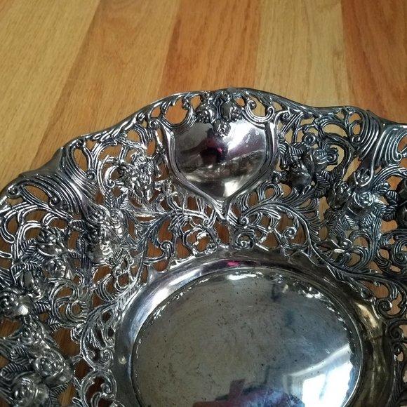 Davco Silver Ltd fruit bowl vintage - Picture 4 of 5
